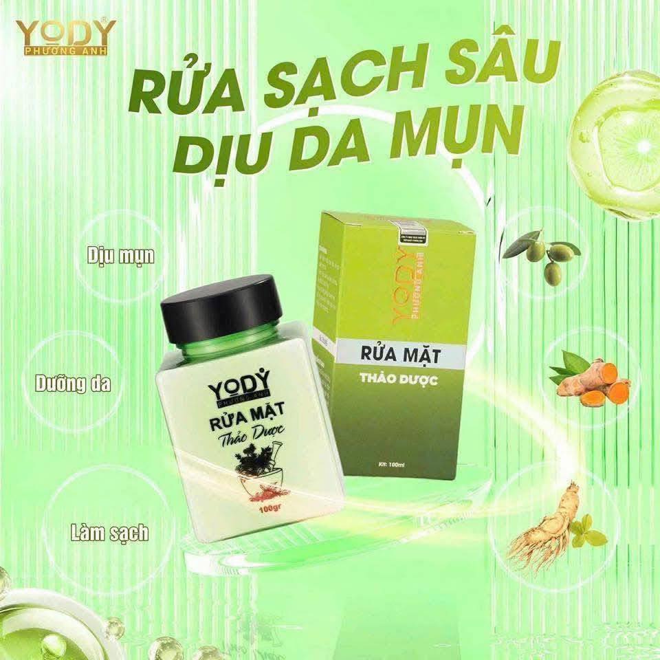 Bột Rửa Mặt Yody White